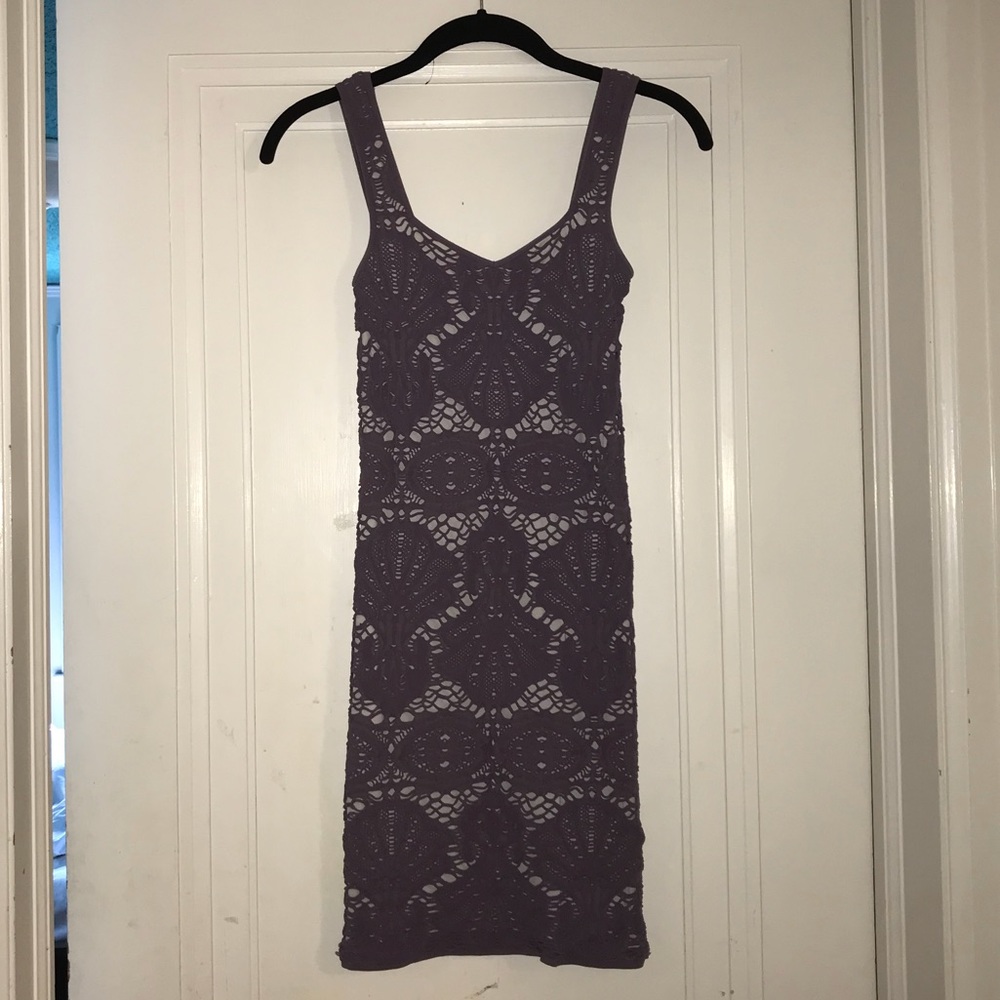 Free People Purple Body-con Dress